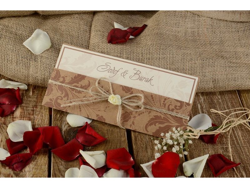 Armoni Times Düğün Davetiye 16221