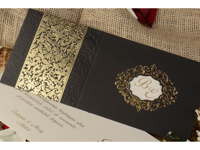 Armoni Times Düğün Davetiye 16218