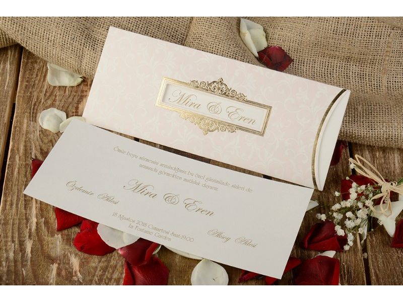 Armoni Times Düğün Davetiye 16225