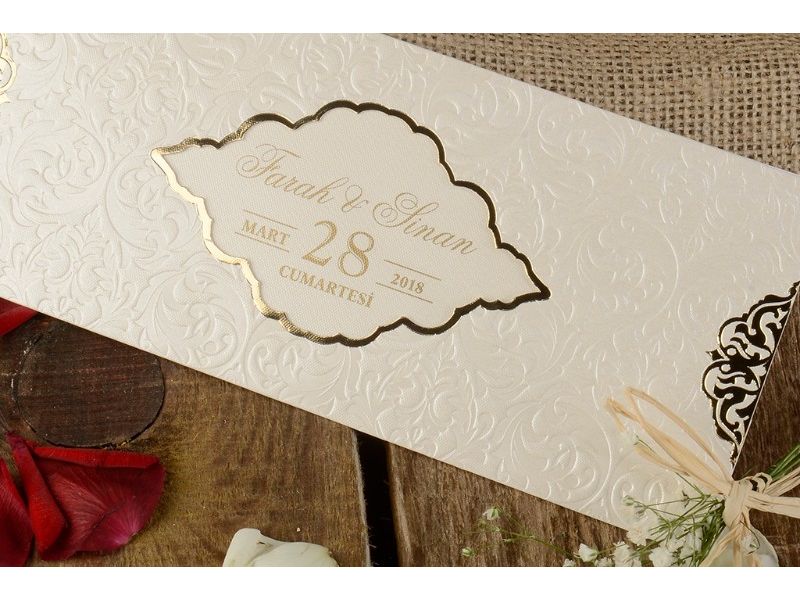 Armoni Times Düğün Davetiye 16217