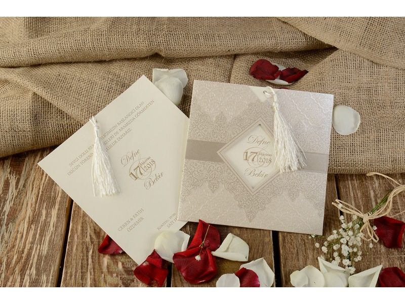 Armoni Times Düğün Davetiye 16252