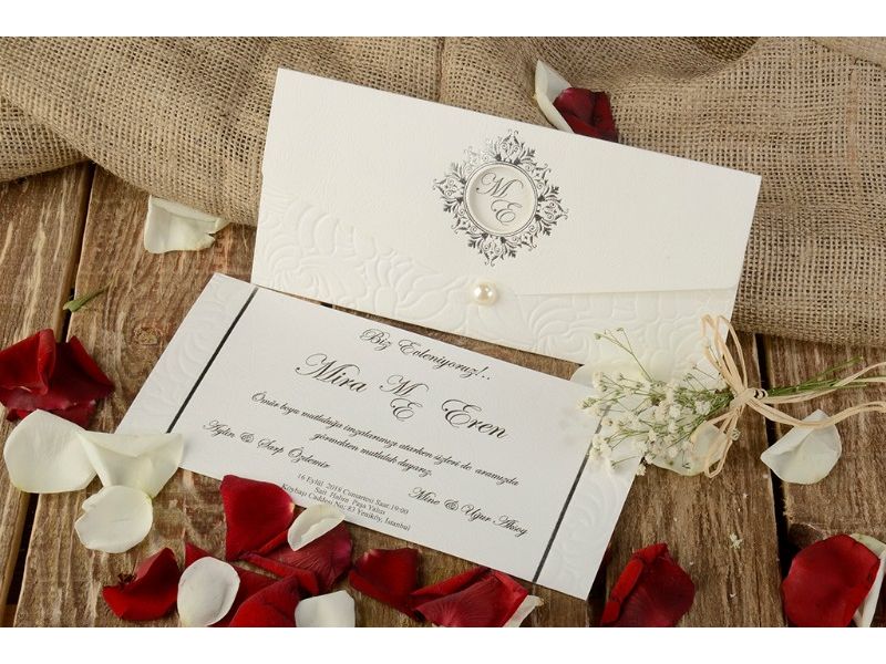 Armoni Times Düğün Davetiye 16201