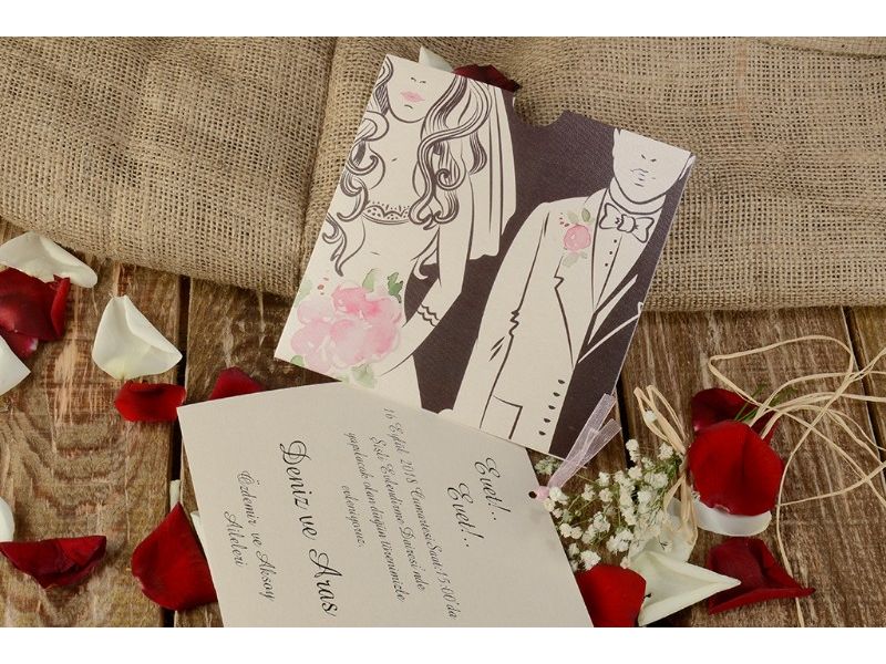 Armoni Times Düğün Davetiye 16208