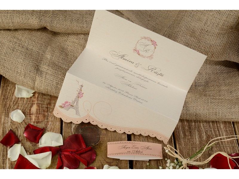 Armoni Times Düğün Davetiye 16215