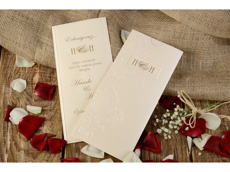 Armoni Times Düğün Davetiye 16211