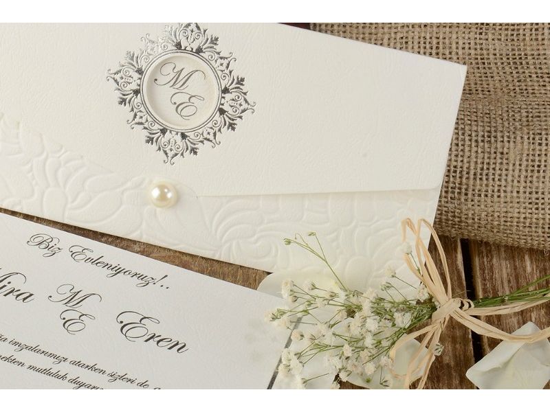 Armoni Times Düğün Davetiye 16201