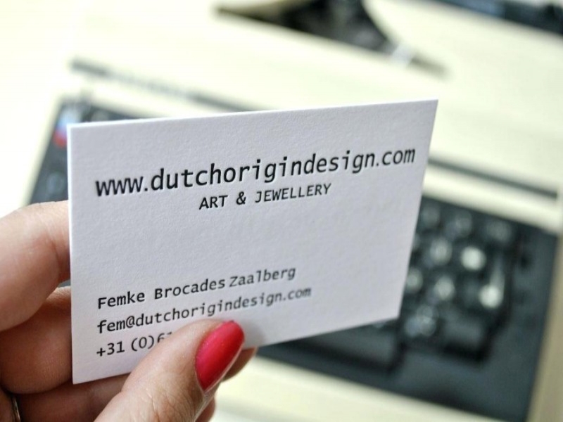 Yazılar Çukur Tipo Kartvizit TIPO-03