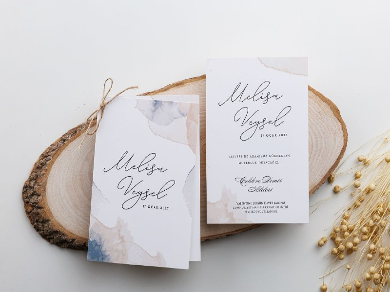 Enfa Kare Davetiye Modern - 1480