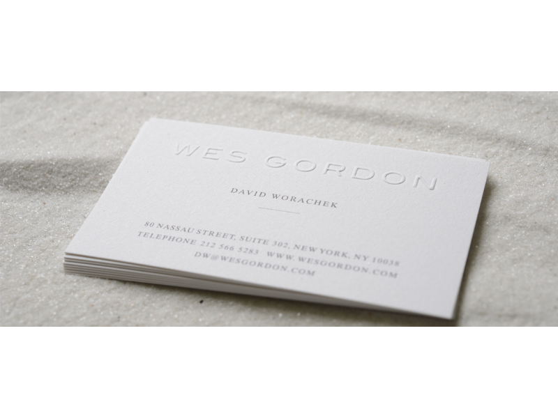 Fantazi Tuale Kabartmalı Kartvizit FTKK-03