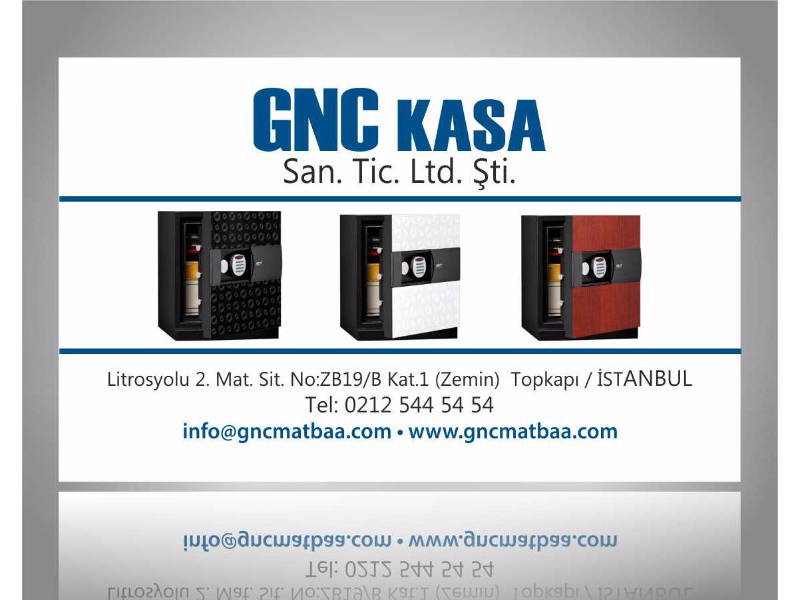 Çelik Para Kasa Kartvizit CPK-01