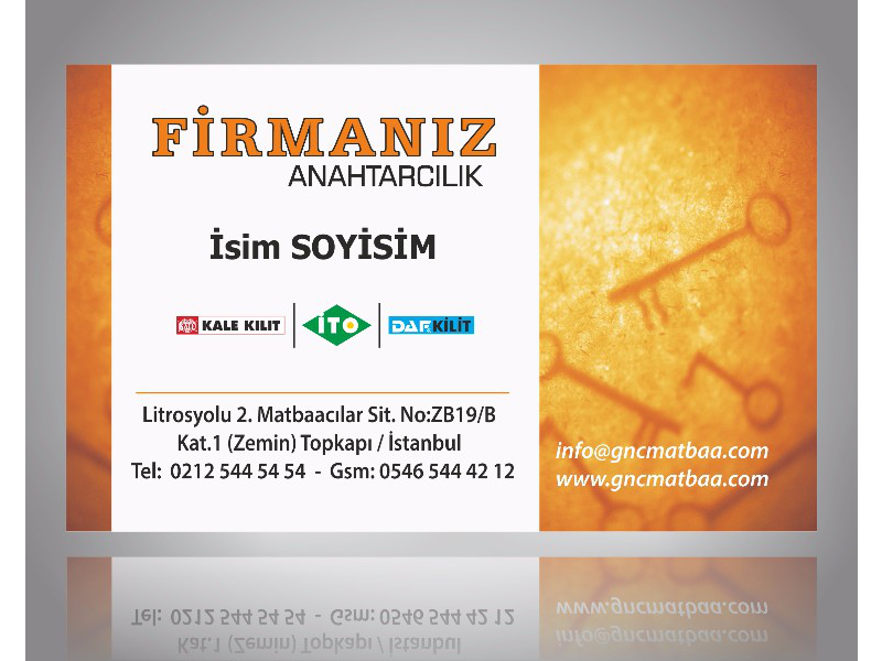 Anahtarcı Kartvizit ANH-05