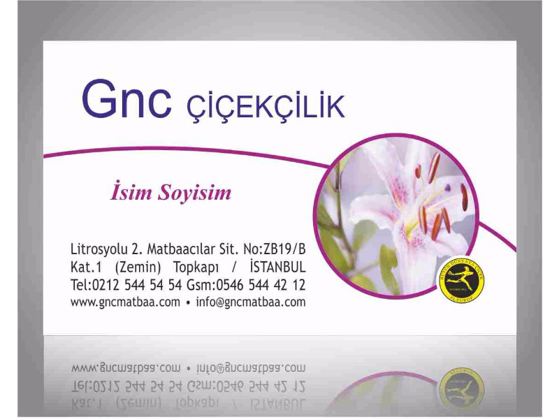 Çiçekçi Kartvizit CCKK-08