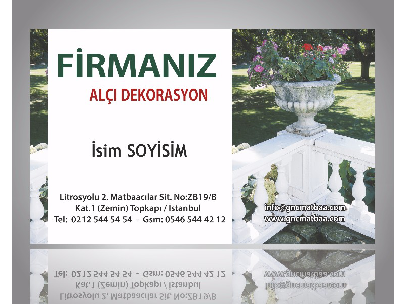 Dekorasyon Kartvizit DRSY-05