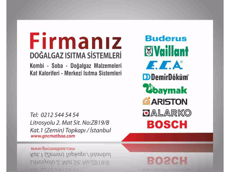 Doğalgaz Akaryakıt Kartvizit DAKT-03