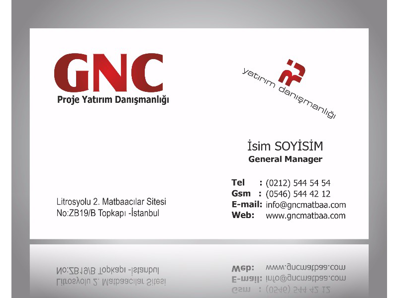 Danışmanlık Kartvizit DANS-01