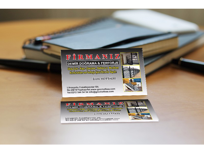 Demir Doğrama Kartvizit DMRD-02