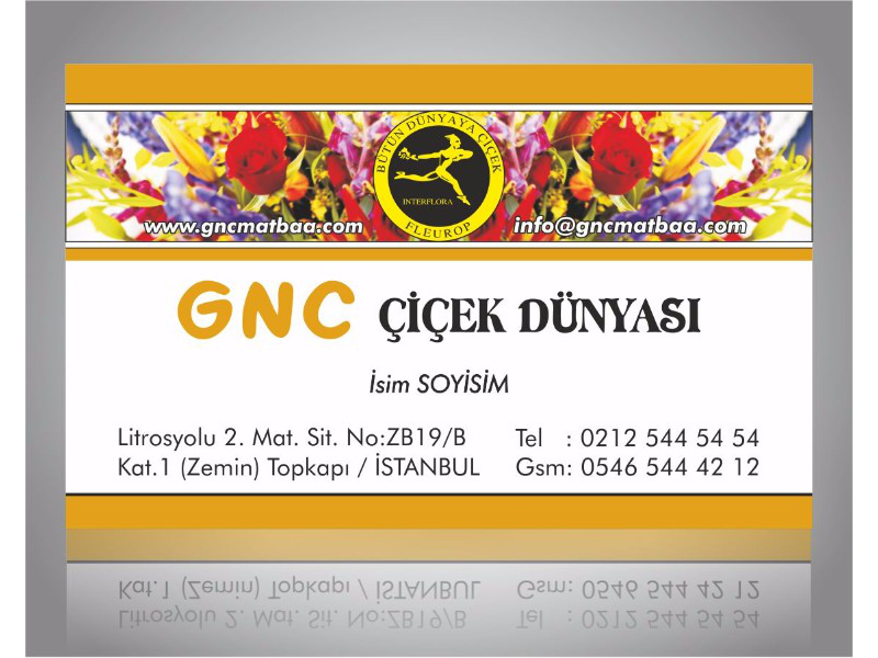 Çiçekçi Kartvizit CCKK-07