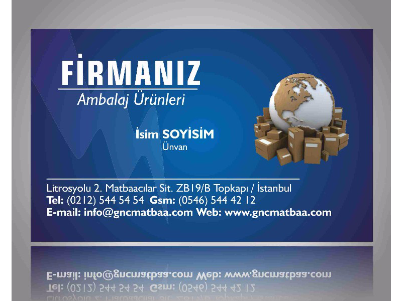 Ambalaj Kartvizit AMBLJ-02