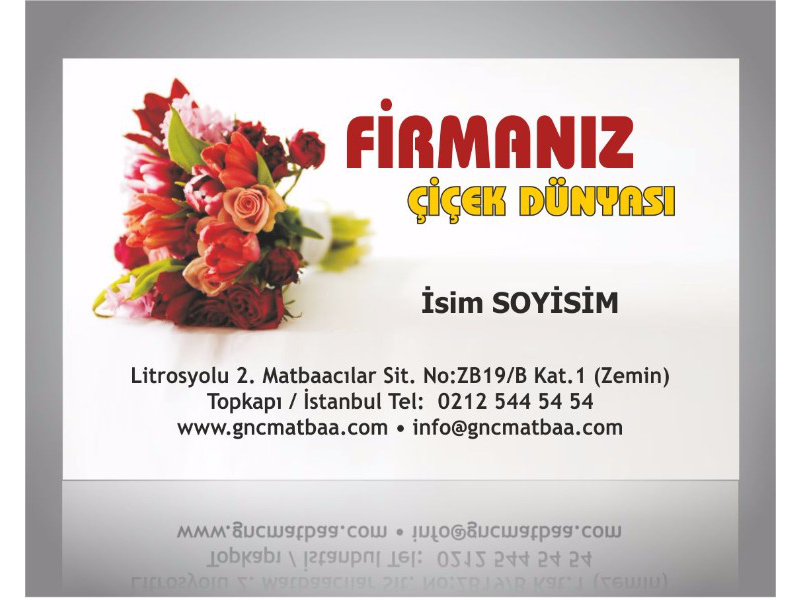 Çiçekçi Kartvizit CCKK-10
