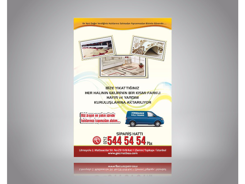 Halı Yıkama Broşür HALIB-01