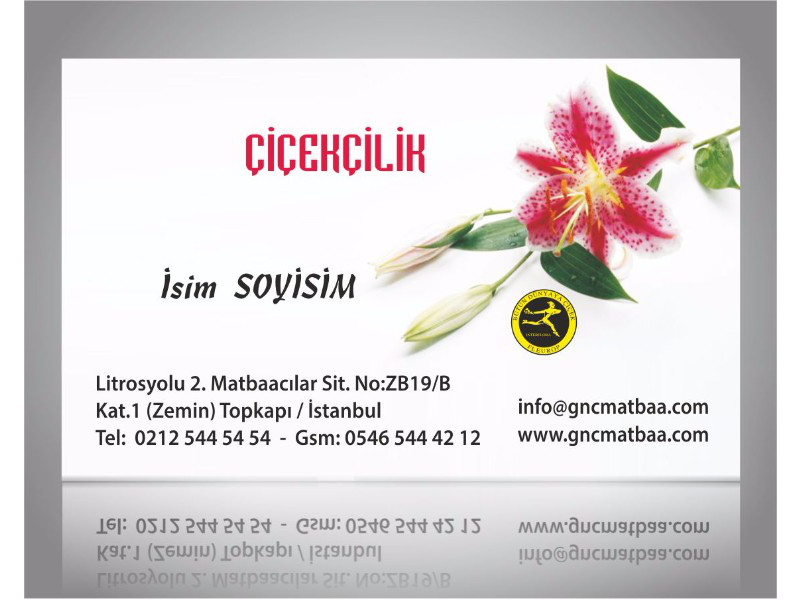 Çiçekçi Kartvizit CCKK-11