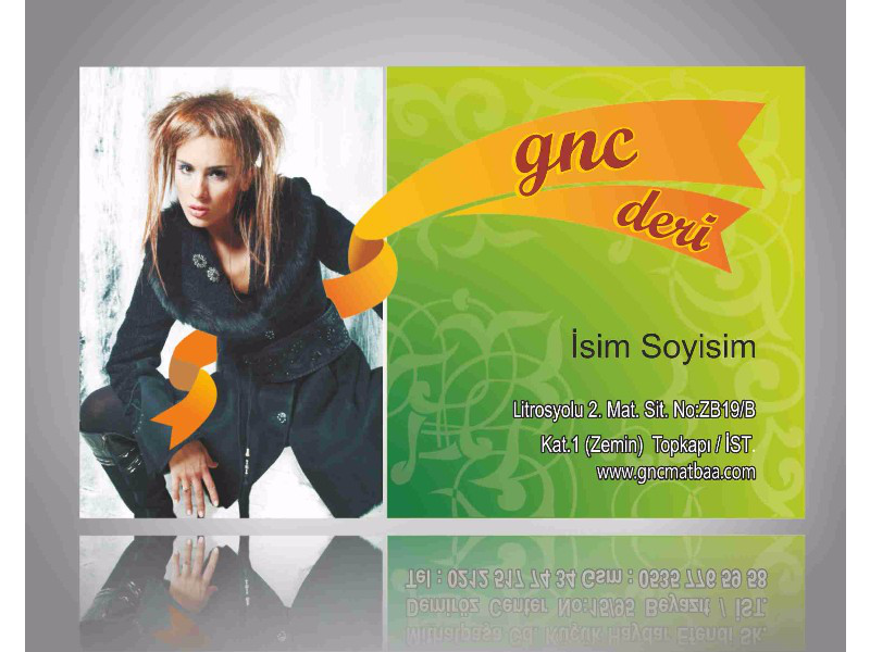 Deri Giyim Kartvizit DRG-01