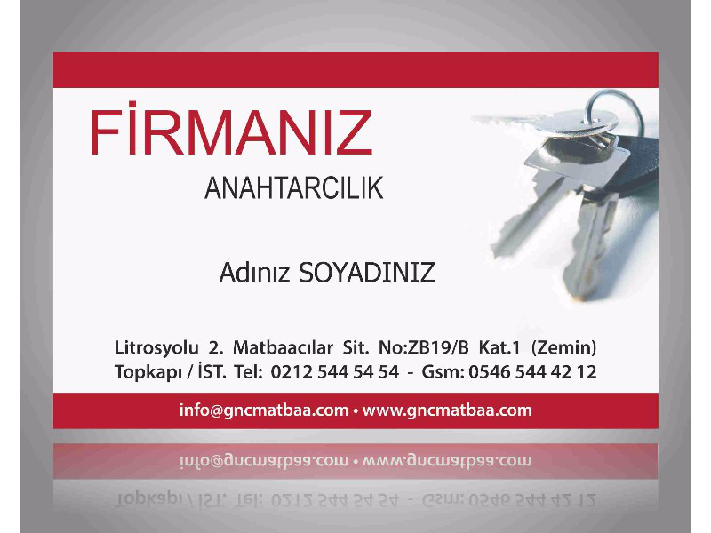 Anahtarcı Kartvizit ANH-02
