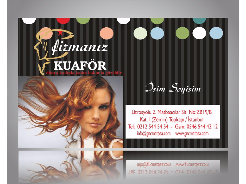 Bayan Kuaförü Kartvizit BYNK-04