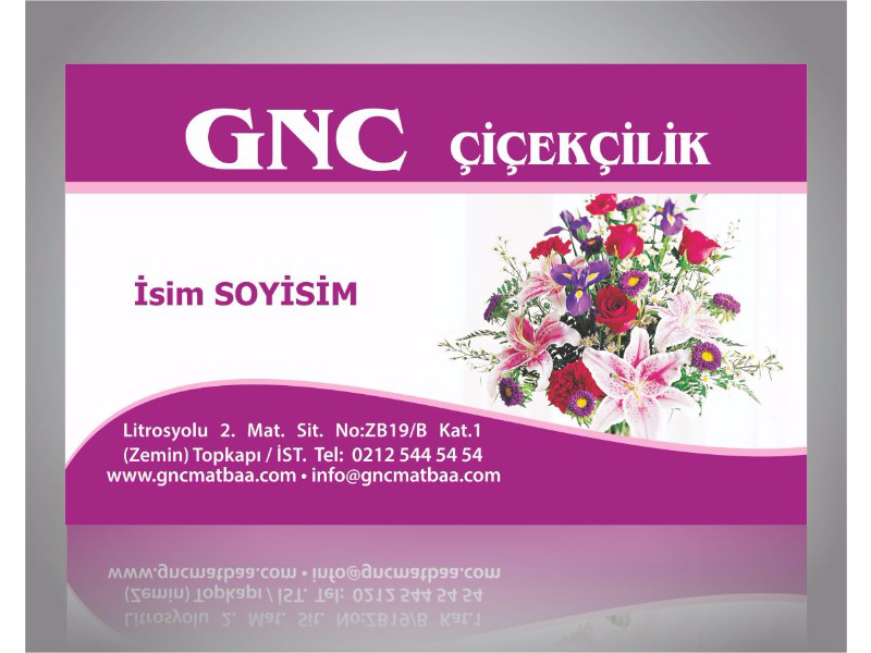 Çiçekçi Kartvizit CCKK-04