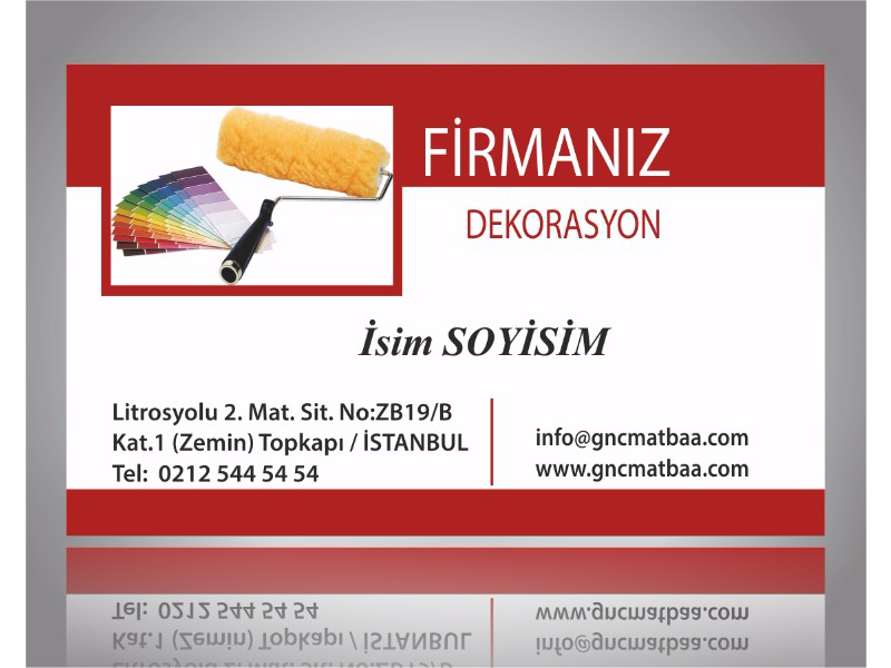 Dekorasyon Kartvizit DRSY-04