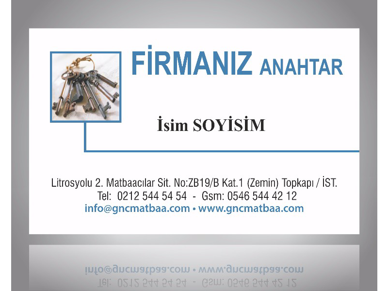 Anahtarcı Kartvizit ANH-03