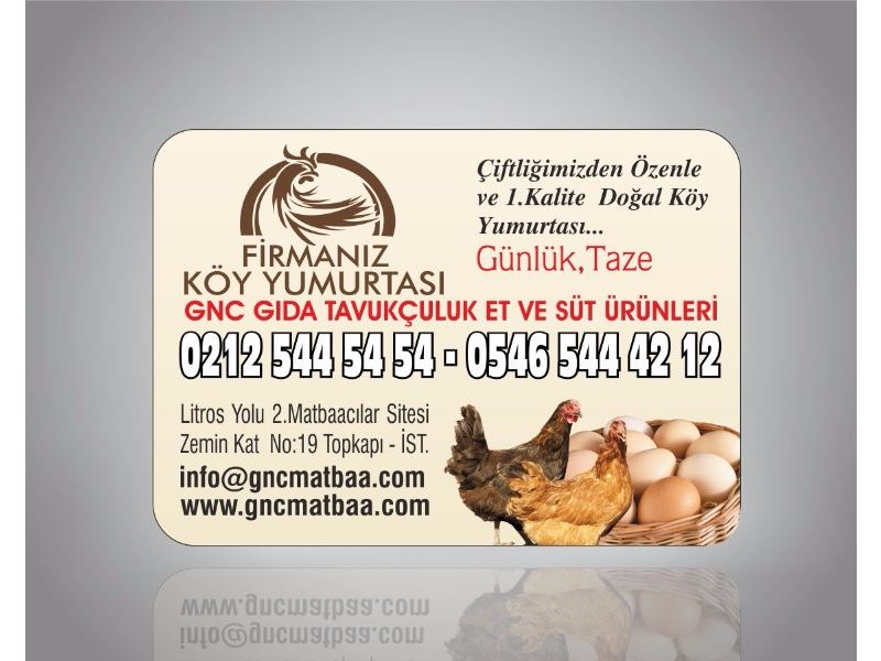 Organik Süt ve Tavuk Ürünleri Magnet ORGN-01