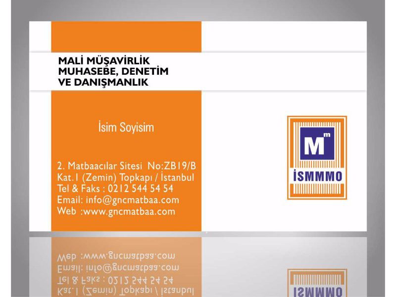 Mali Müşavir Kartvizit SMM-02