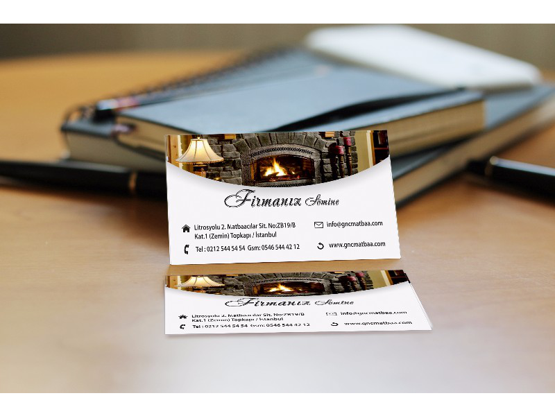 Şömine Kartvizit SMN-01