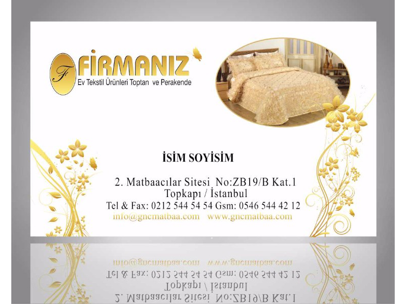 Ev Tekstili Kartvizit EVTKS-01