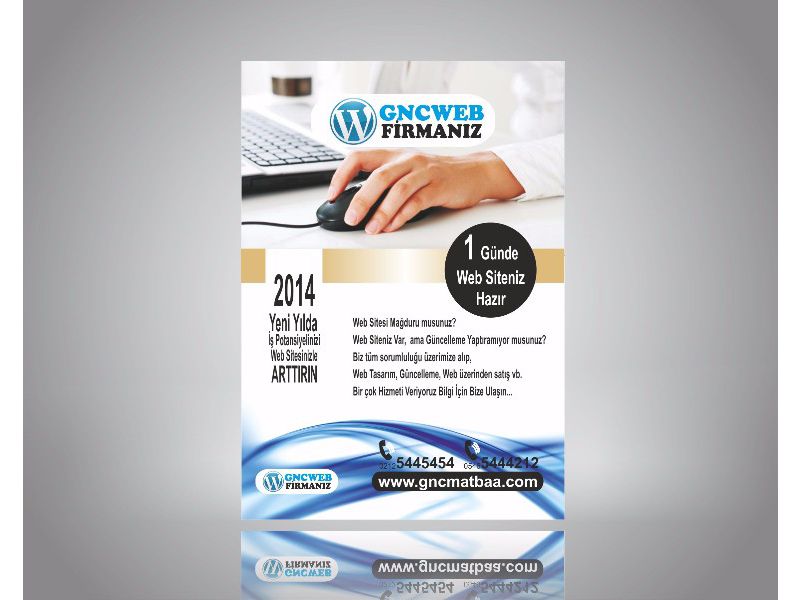 Web Tasarım Broşür WEBB-01