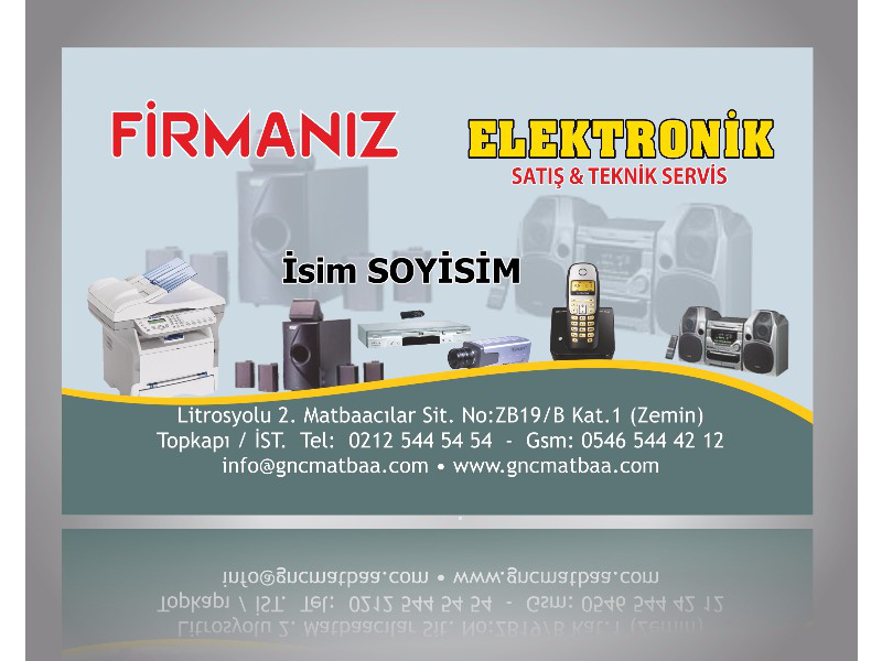 Elektronik Kartvizit ELCT-03