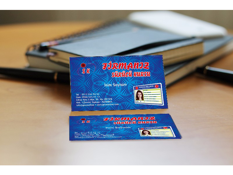 Sürücü Kursu Kartvizit SRK-03