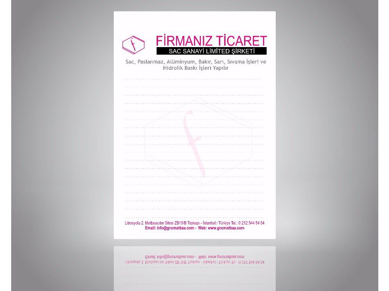 Küçük Boy 10 x 14 Bloknot A6B-02