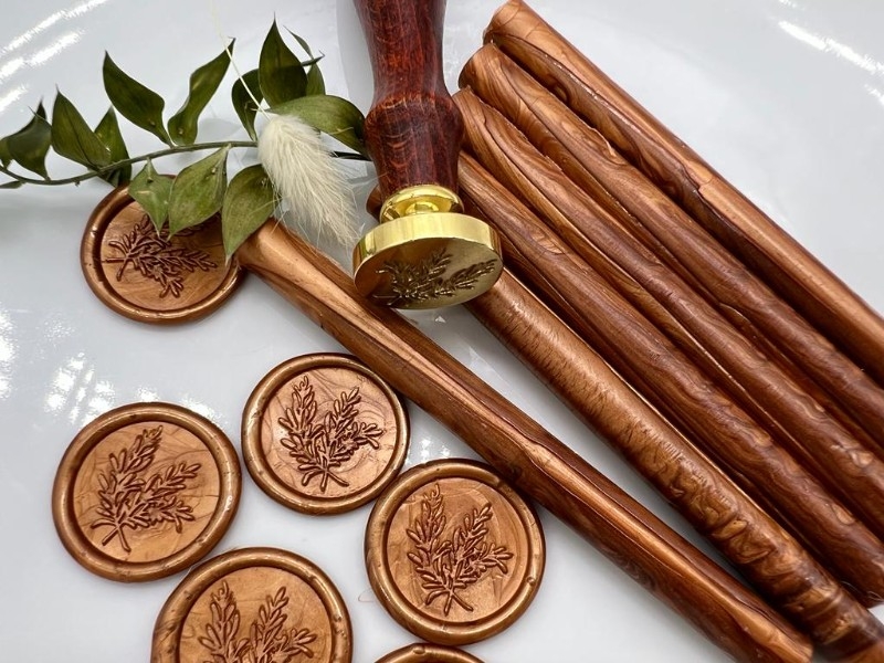 Bronz Bakır Çubuk Mühür Mumu BRM-001