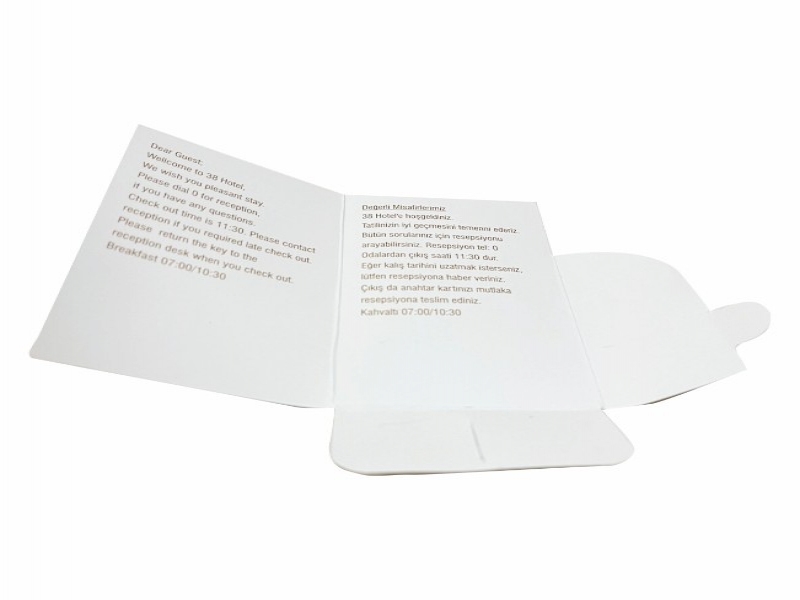 Otel Oda Anahtar Kartı Kabı