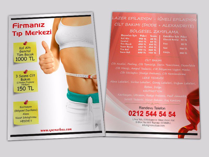 Tıp Merkezi Broşür TIPM-01