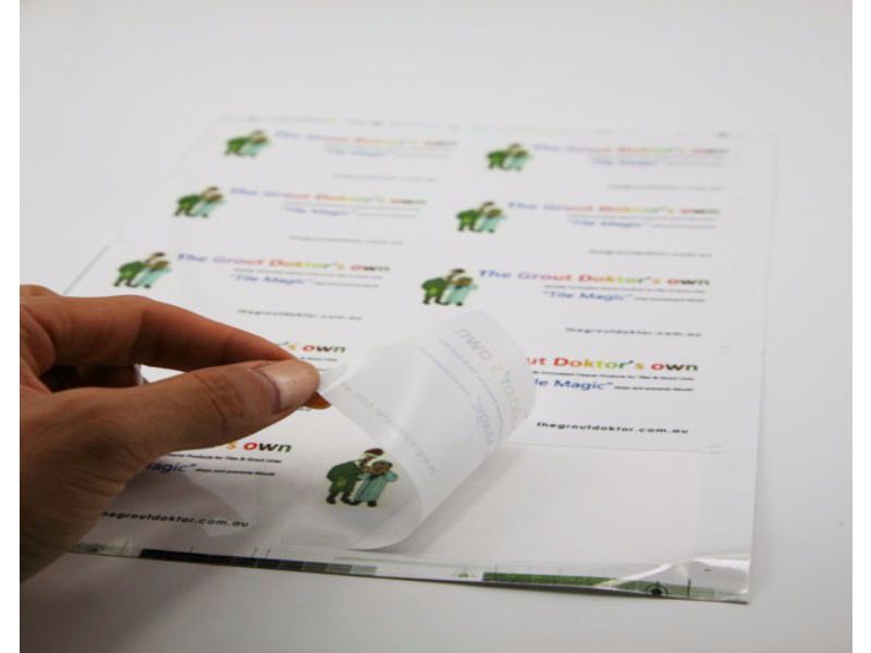 Renkli Kuşe Etiket RNK-01