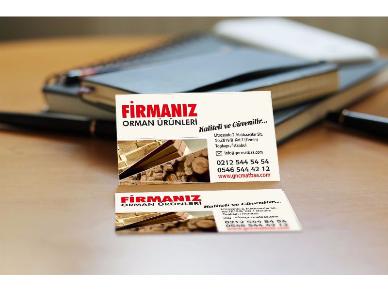 Orman Ürünleri  Kartvizit ORM-03