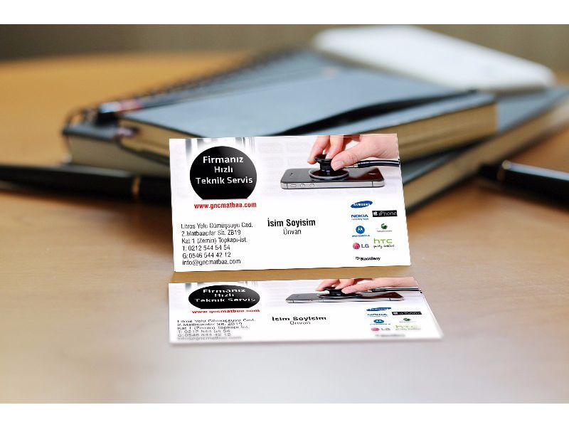 Teknik Servis Kartvizit TEKN-02