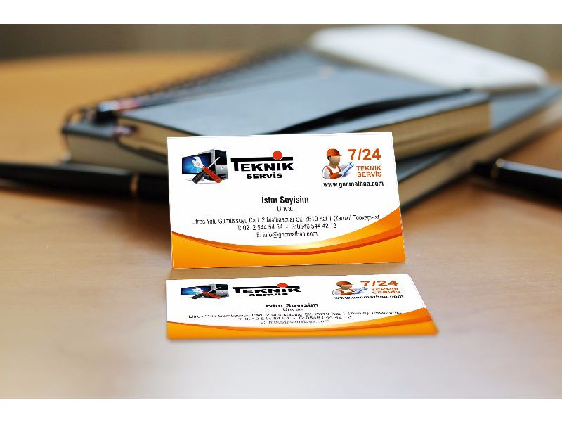 Teknik Servis Kartvizit TEKN-01