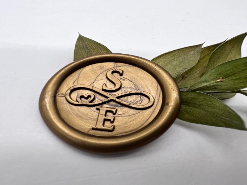 Baş Harfli S/E Gold Mühür Mumu SEM-001