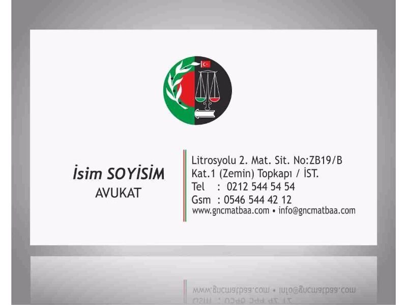 Avukat Kartvizit AVK-07