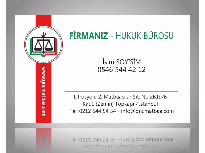 Avukat Kartvizit AVK-08